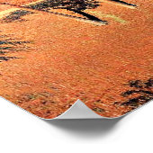 Grant Wood artwork, Spring's Oak Poster (Ecke)