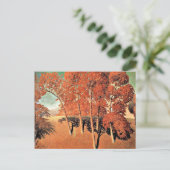 Grant Wood artwork, Spring's Oak Postkarte (Stehend Vorderseite)