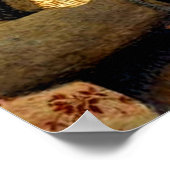 Grant Wood - Bewertung, Kunstmalerei Poster (Ecke)