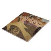 Grant Wood - Iowa Landschaft Fliese (Seite)