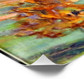 Grant Wood - Landschaft im Frühfall Poster (Ecke)