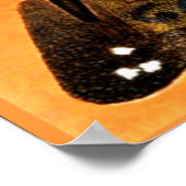 Grant Wood - Opa frisst Popcorn Poster (Ecke)