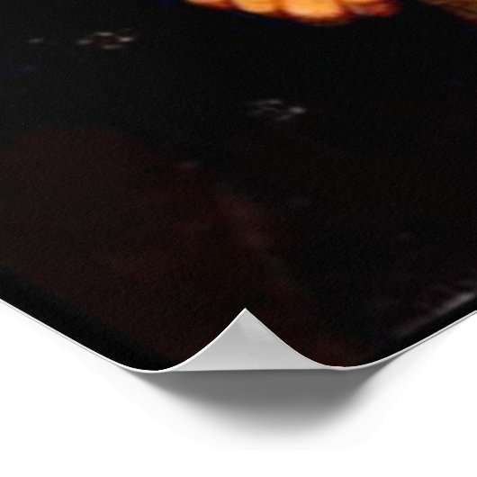 Grant Wood - Sentimental Ballad Poster (Ecke)