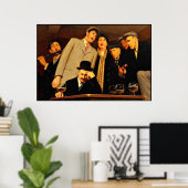 Grant Wood - Sentimental Ballad Poster (Heimbüro)