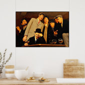 Grant Wood - Sentimental Ballad Poster (Küche)