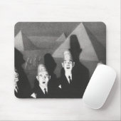 Grant Wood Shriners Quartett (1939) Mousepad (Mit Mouse)