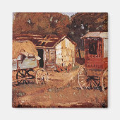 Grant Wood - The Horsetraders Magnet (Vorne)