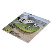 Grant Wood's Arbor Day artwork Fliese (Seite)