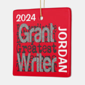 Grant Writer Extraordinaire CUSTOM Keramikornament (Links)