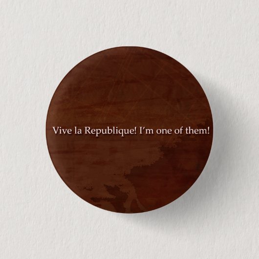 Grantaire war gestiegen button (Vorderseite)