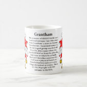Grantham, der Ursprung, die Bedeutung und das Kaffeetasse (Mittel)