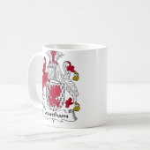Grantham Familienwappen Kaffeetasse (Vorderseite Links)