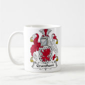 Grantham Familienwappen Kaffeetasse (Links)