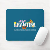 Grantifa Großmütter gegen Faschismus Mousepad (Mit Mouse)