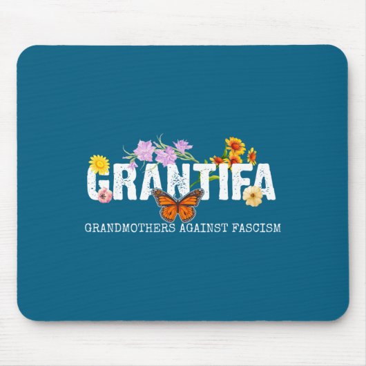 Grantifa Großmütter gegen Faschismus Mousepad (Vorne)
