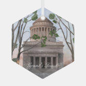 Grant's Grab Ornament Aus Glas (Vorderseite)