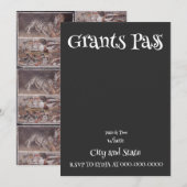 GRANTS PASS EINLADUNG (Vorne/Hinten)