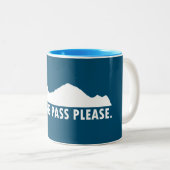 Grants Pass Oregon Bitte Zweifarbige Tasse (VorderseiteRechts)