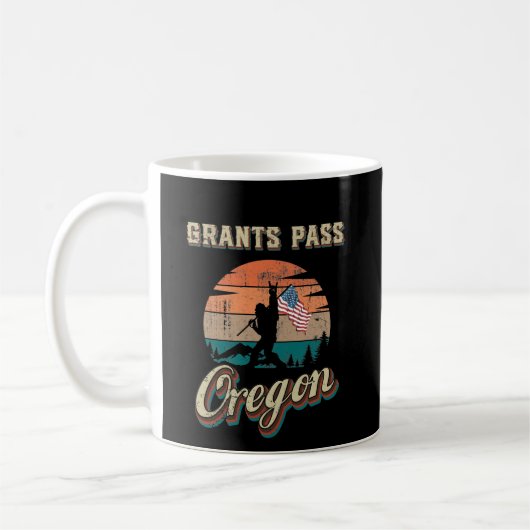 Grants Pass Oregon Kaffeetasse (Links)