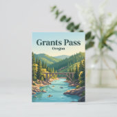 Grants Pass, Oregon Postkarte (Stehend Vorderseite)