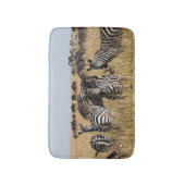 Grant's Zebra Bath Mat Badematte (Vorderseite Vertikal)