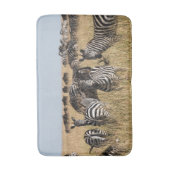 Grant's Zebra Bath Mat Badematte (Vorderseite Vertikal)