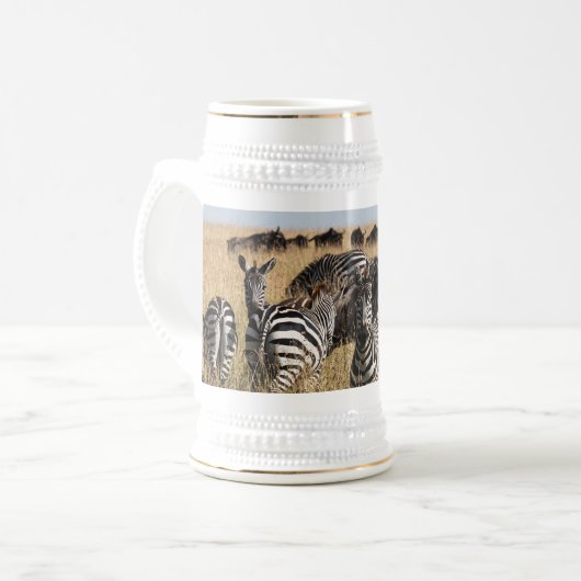 Grant's Zebra Bierglas (Vorderseite Links)