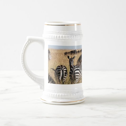 Grant's Zebra Bierglas (Links)