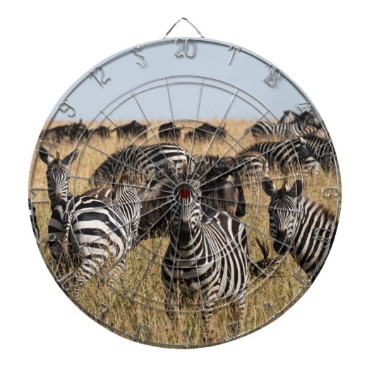 Grant's Zebra Dartscheibe (vorne)