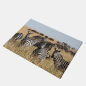 Grant's Zebra Doormat Fußmatte (Schrägansicht)