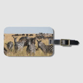 Grants Zebra-Gepäckmarke Gepäckanhänger (Vorderseite (Horizontal))