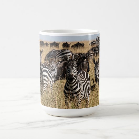 Grant's Zebra-Kaffee-Tasse Kaffeetasse (Mittel)