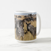 Grant's Zebra-Kaffee-Tasse Kaffeetasse (VorderseiteRechts)