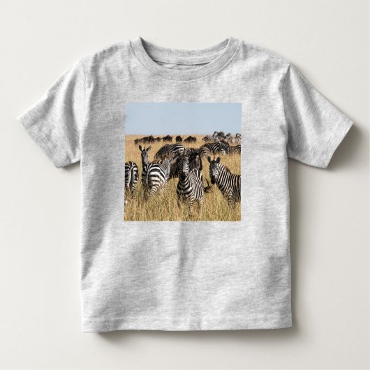 Grants Zebra-Kleinkind-T - Shirt (Vorderseite)