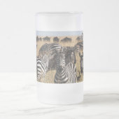Grant's Zebra Mattglas Bierglas (Mittel)