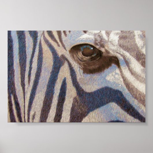 Grant's Zebra Poster (Vorne)