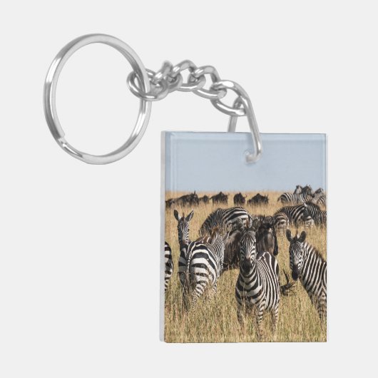 Grant's Zebra Schlüsselanhänger (Vorderseite links)