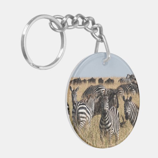 Grant's Zebra Schlüsselanhänger (Vorderseite links)