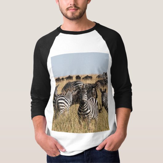 Grant's Zebra T-Shirt (Vorderseite)