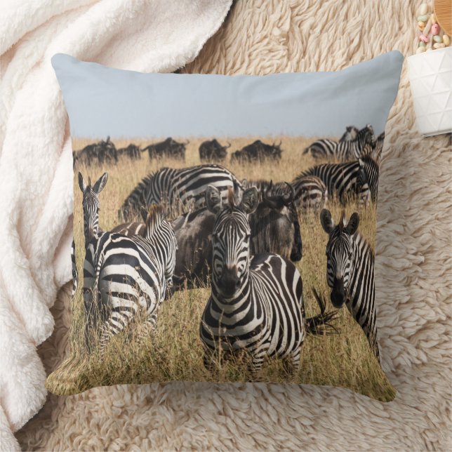 Grant's Zebra Throw Kissen (Decke)