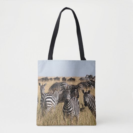 Grant's Zebra Tote Bag Tasche (Vorderseite)