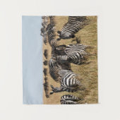 Grant's Zebra Wandteppich (Vorderseite)