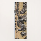 Grant's Zebra Yogamatte (Rückseite)