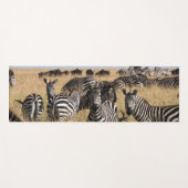 Grant's Zebra Yogamatte (Vorderseite (Horizontal))