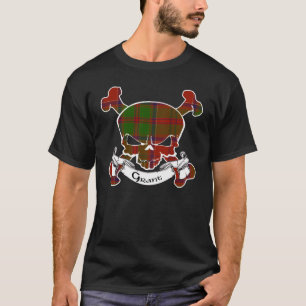 Granttartan-Schädel-Shirt T-Shirt