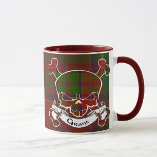 Granttartan-Schädel-Tasse Tasse