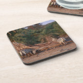 GrantZebra 5 Getränkeuntersetzer (Linke Seite)