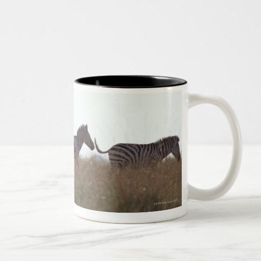 GrantZebra 7 Zweifarbige Tasse (Rechts)