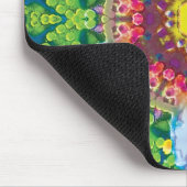 Granular Kaleidoscope Mouse Pad Mousepad (Ecke)