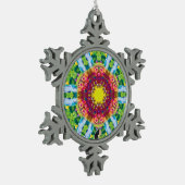 Granular Kaleidoskop Snowflake Ornament (Links)